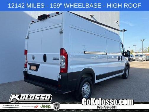 Bright White Clearcoat 2026 RAM ProMaster 2500 High Roof