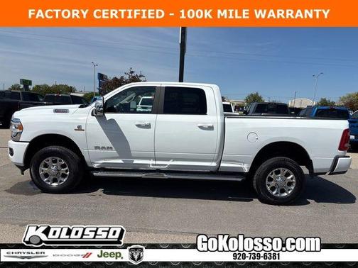 Bright White Clearcoat 2024 RAM 2500 Laramie