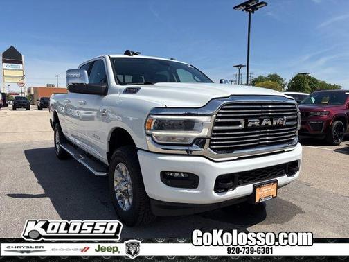Bright White Clearcoat 2024 RAM 2500 Laramie