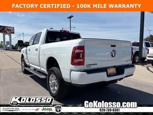 Bright White Clearcoat 2024 RAM 2500 Laramie