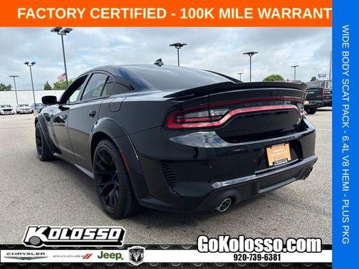 Pitch Black Clearcoat 2023 Dodge Charger Scat Pack