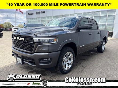 Granite Crystal Clearcoat Metallic 2026 RAM 1500 Big Horn/Lone Star