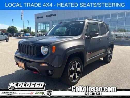 Granite Crystal Clearcoat Metallic 2021 Jeep Renegade Trailhawk