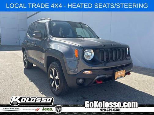 Granite Crystal Clearcoat Metallic 2021 Jeep Renegade Trailhawk