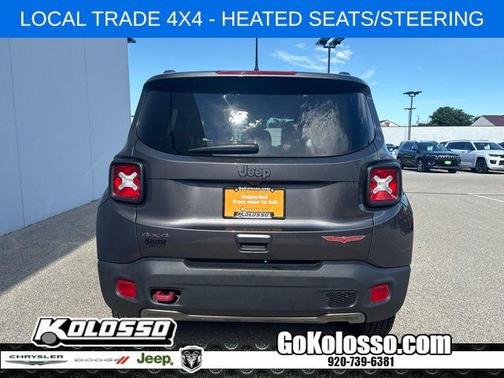 Granite Crystal Clearcoat Metallic 2021 Jeep Renegade Trailhawk