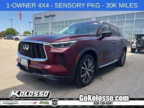 Deep Bordeaux 2023 INFINITI QX60 SENSORY