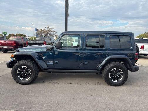 Fathom Blue Pearlcoat 2025 Jeep Wrangler 4xe Rubicon