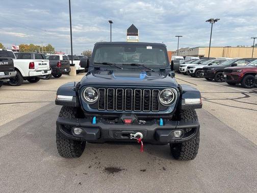 Fathom Blue Pearlcoat 2025 Jeep Wrangler 4xe Rubicon