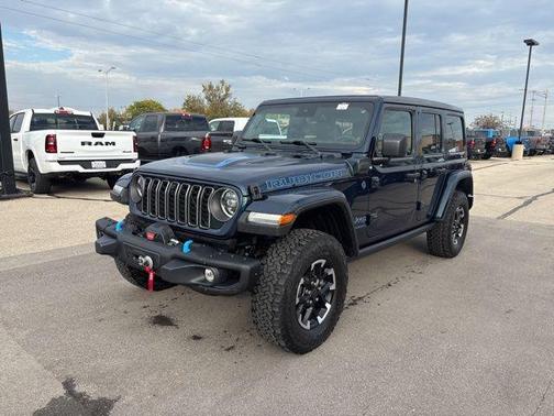 Fathom Blue Pearlcoat 2025 Jeep Wrangler 4xe Rubicon