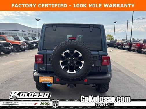 Fathom Blue Pearlcoat 2025 Jeep Wrangler 4xe Rubicon