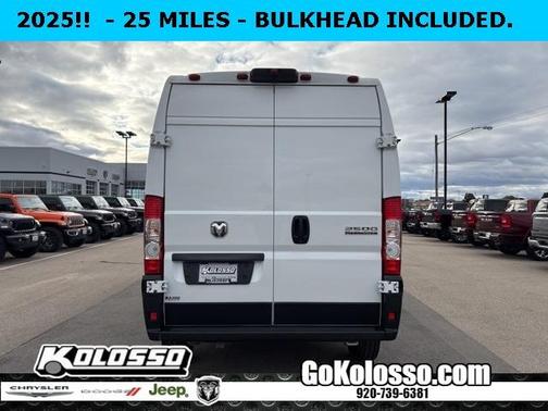 2025 RAM ProMaster 2500 High Roof