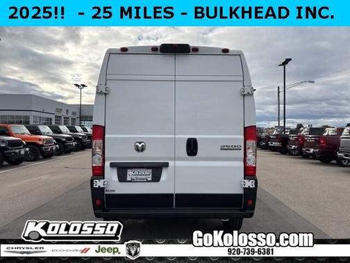 2025 RAM ProMaster 2500 High Roof