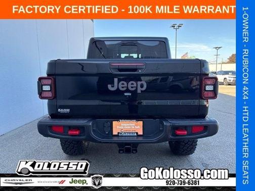 Black Clearcoat 2023 Jeep Gladiator Rubicon