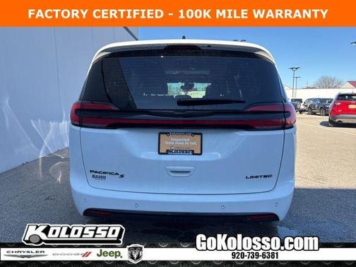 Bright White Clearcoat 2025 Chrysler Pacifica Limited
