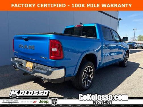 Hydro Blue Pearlcoat 2025 RAM 1500 Laramie