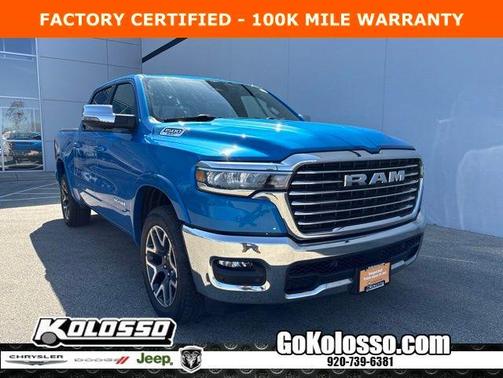 Hydro Blue Pearlcoat 2025 RAM 1500 Laramie