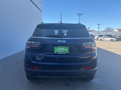 Jazz Blue Pearlcoat 2020 Jeep Compass Limited