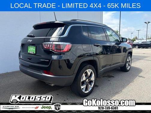 Diamond Black 2018 Jeep Compass Limited
