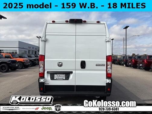 2025 RAM ProMaster 2500 High Roof