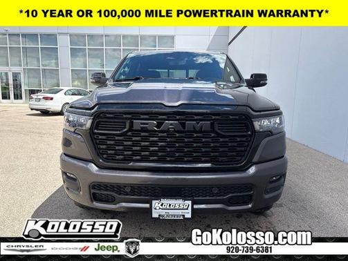 Granite Crystal Clearcoat Metallic 2026 RAM 1500 Big Horn/Lone Star
