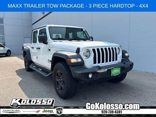 Bright White Clearcoat 2021 Jeep Gladiator Sport
