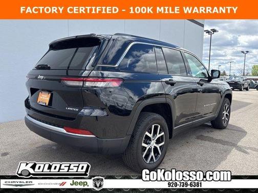 Diamond Black 2024 Jeep Grand Cherokee Limited