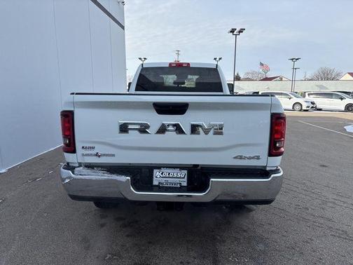 Bright White Clearcoat 2025 RAM 2500 Big Horn