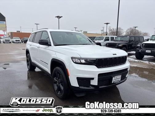 Bright White Clearcoat 2025 Jeep Grand Cherokee L Laredo