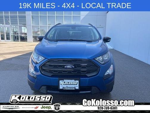 Lightning Blue 2021 Ford EcoSport SES