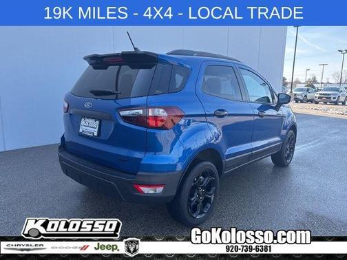 Lightning Blue 2021 Ford EcoSport SES