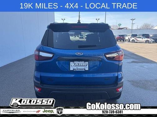 Lightning Blue 2021 Ford EcoSport SES