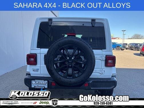 Bright White Clearcoat 2024 Jeep Wrangler 4xe Sahara