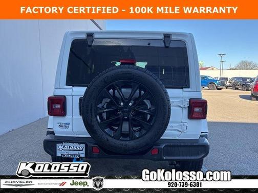 Bright White Clearcoat 2024 Jeep Wrangler 4xe Sahara
