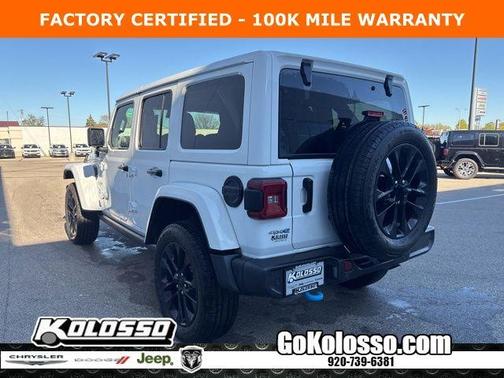 Bright White Clearcoat 2024 Jeep Wrangler 4xe Sahara
