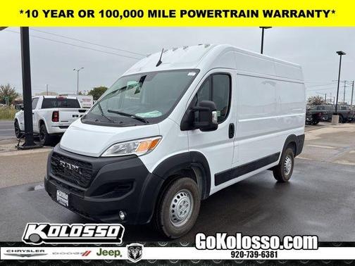 Bright White Clearcoat 2026 RAM ProMaster 2500 High Roof