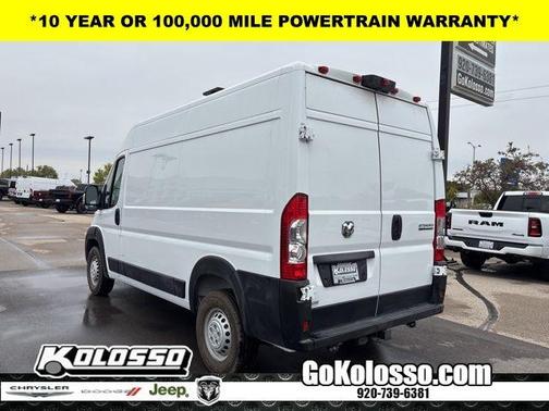 Bright White Clearcoat 2026 RAM ProMaster 2500 High Roof