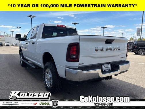 Bright White Clearcoat 2026 RAM 2500 Tradesman