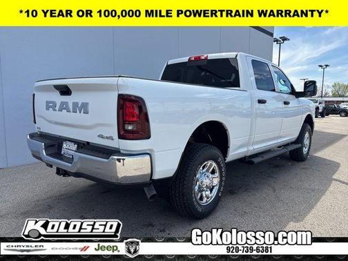 Bright White Clearcoat 2026 RAM 2500 Tradesman