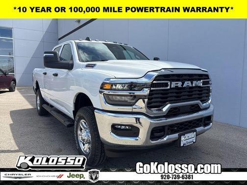 Bright White Clearcoat 2026 RAM 2500 Tradesman