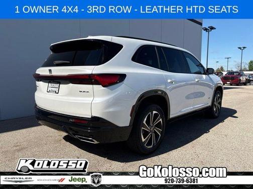 White Frost Tri-Coat 2025 Buick Enclave Sport Touring