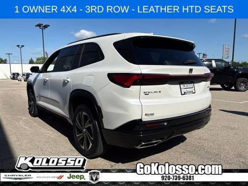 White Frost Tri-Coat 2025 Buick Enclave Sport Touring