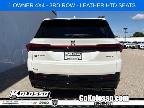 White Frost Tri-Coat 2025 Buick Enclave Sport Touring