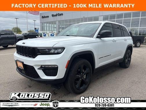 Bright White Clearcoat 2024 Jeep Grand Cherokee Limited