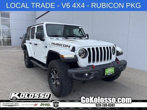 Bright White Clearcoat 2018 Jeep Wrangler Unlimited Rubicon
