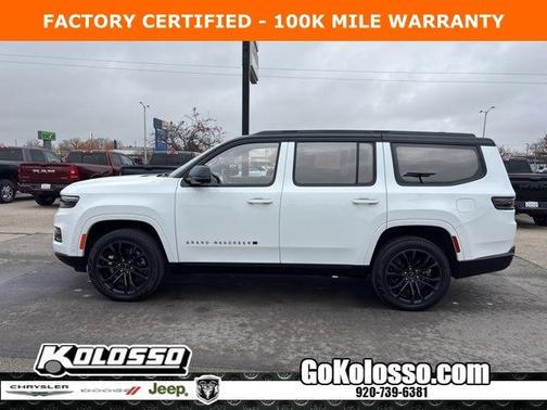 Bright White Clearcoat 2024 Jeep Grand Wagoneer Series III