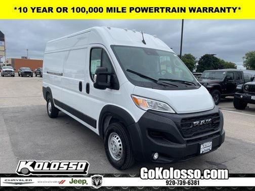 Bright White Clearcoat 2026 RAM ProMaster 2500 High Roof