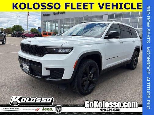 Bright White Clearcoat 2025 Jeep Grand Cherokee L Laredo