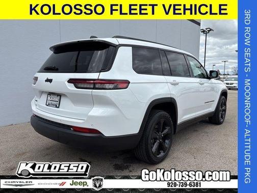 Bright White Clearcoat 2025 Jeep Grand Cherokee L Laredo