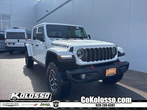 Bright White Clearcoat 2026 Jeep Gladiator Rubicon