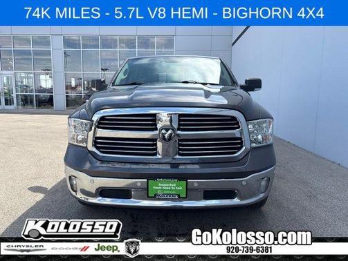 Granite Crystal Clearcoat Metallic 2018 RAM 1500 Big Horn